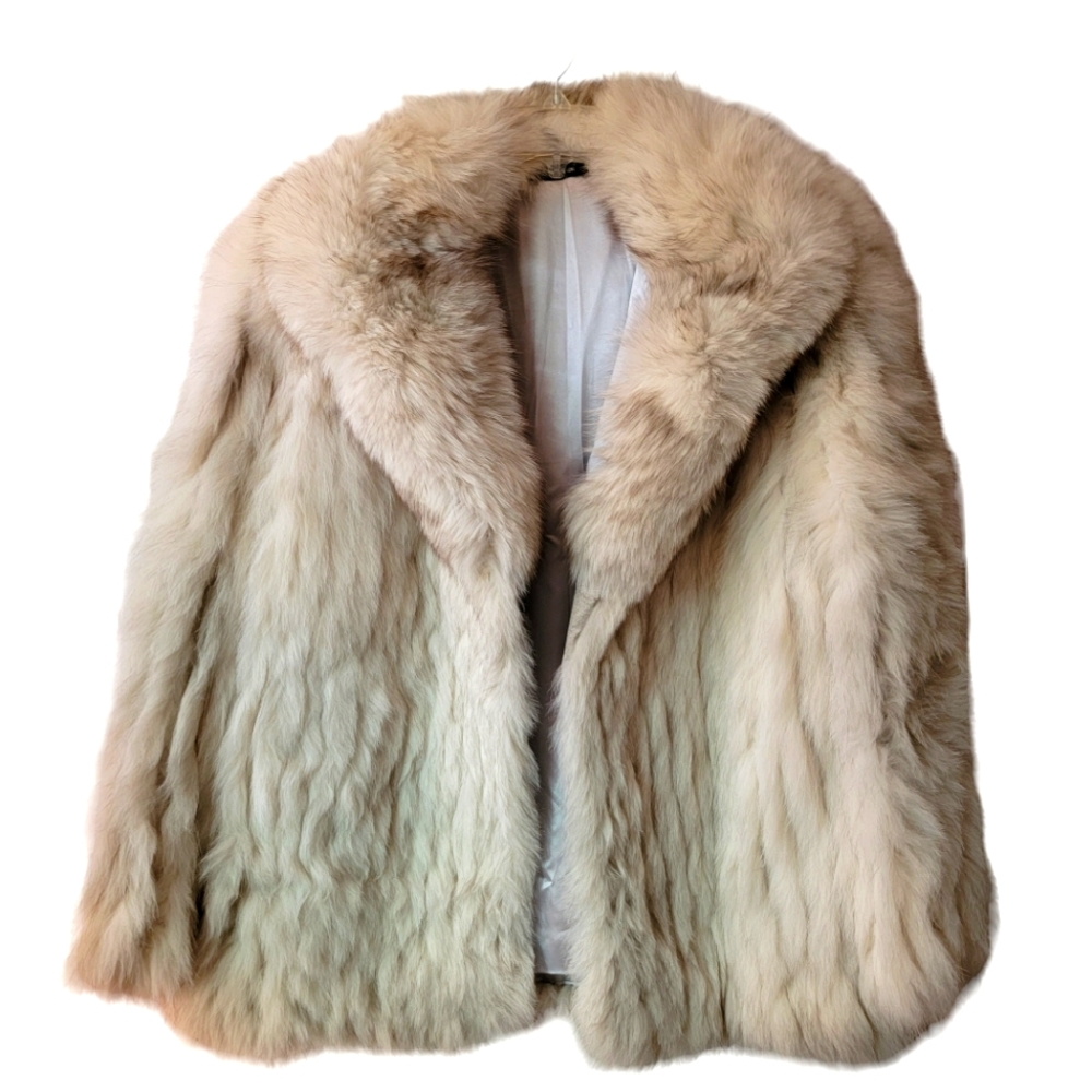Vintage Blue Fox fur for women
